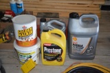 Oil anti freeze and pest poison