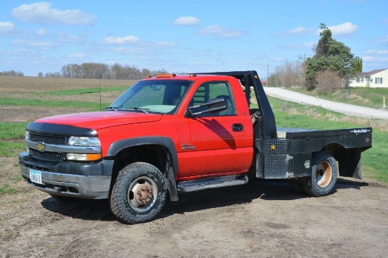 2002 Chevrolet Silverado 3500 4wd pickup