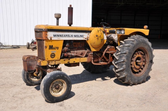 1966 Minneapolis Moline M670 Super 2wd tractor