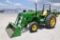 2009 John Deere 5075M 2wd tractor w/loader