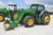 2005 John Deere 7520 MFWD tractor w/loader