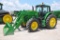 2017 John Deere 6155M MFWD tractor w/loader