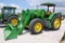 2008 John Deere 7330 MFWD tractor w/loader