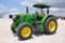 2014 John Deere 6125M MFWD tractor