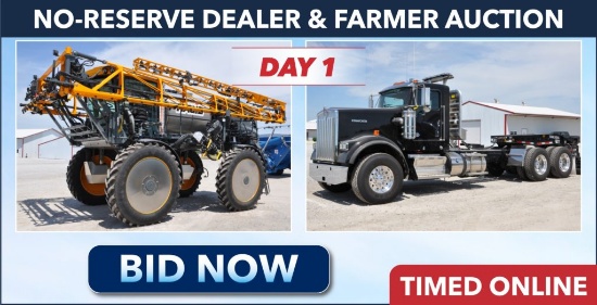 Day 1, Ring 1 - No Reserve Dealer & Farmer Auction