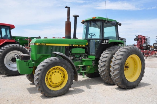 1991 John Deere 4955 MFWD tractor
