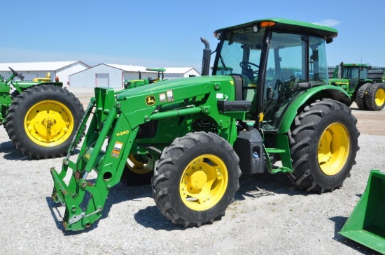 2016 John Deere 5085E MFWD tractor w/loader