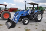 New Holland TL100A 2wd tractor w/loader
