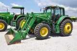 2005 John Deere 7520 MFWD tractor w/loader