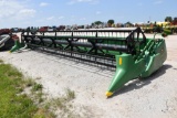 1999 John Deere 930F 30' grain platform