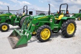 2010 John Deere 5045E MFWD tractor w/loader