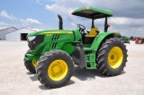 2014 John Deere 6125M MFWD tractor