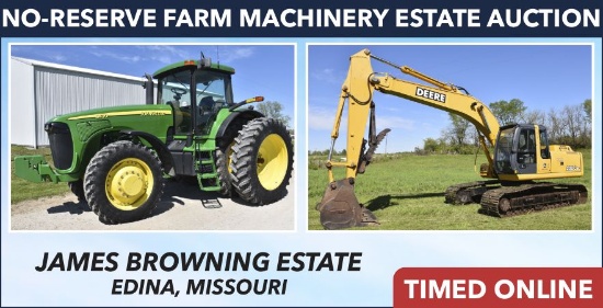 No-Reserve Farm Machinery Estate Auction -Browning