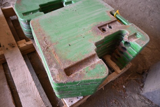 John Deere suit case weights