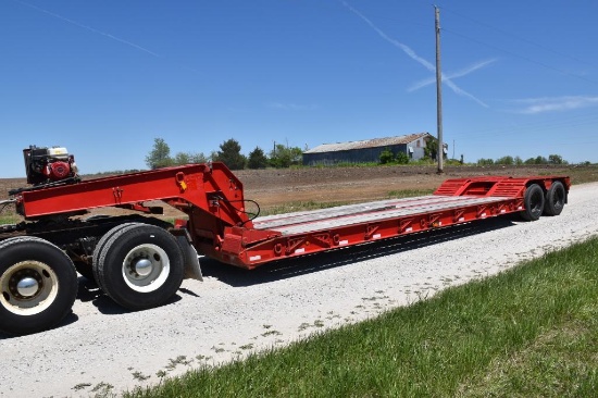 1991 Talbert 35 ton detach trailer