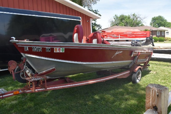 1993 Lund 16' Adventure Series Rebel