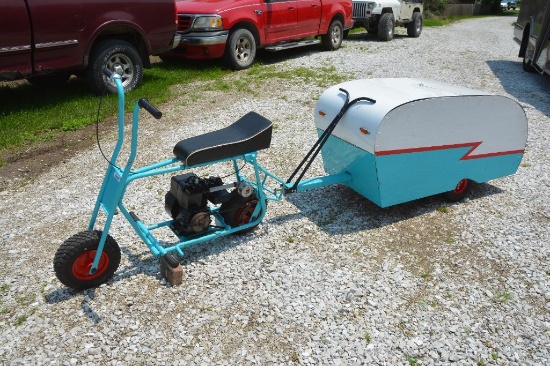 Shop built mini bike