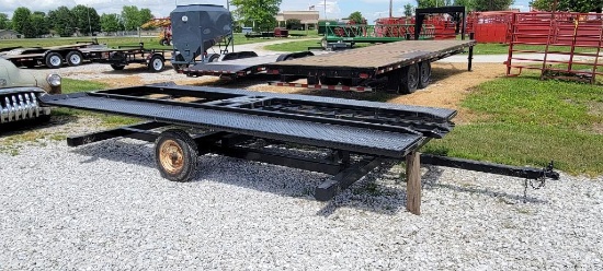 Shop Built Car Display Trailer