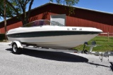 1999 Bayliner 20' open bow boat