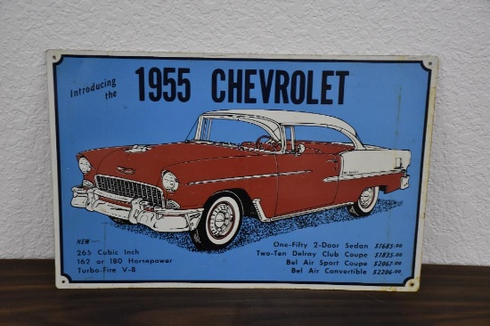 1955 Chevrolet Belair sign