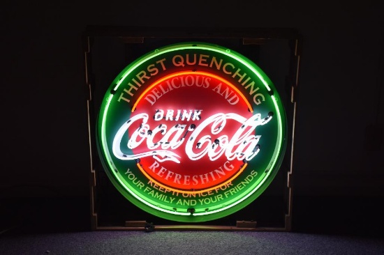 Coca Cola light up neon sign "very nice"