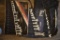 Complete sets of standard and metric wrenches