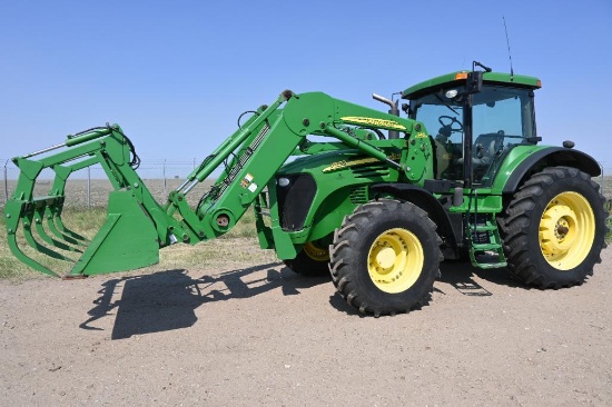 2003 John Deere 7820 MFWD tractor
