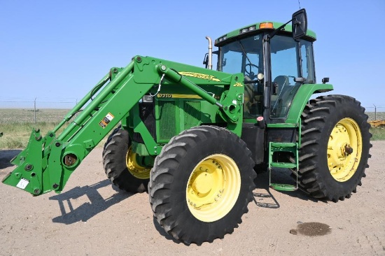 1999 John Deere 7710 MFWD tractor