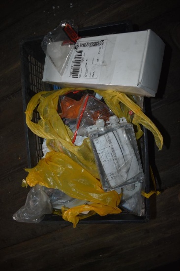 Misc. truck parts, hoses, lights, wiring