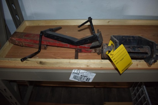 Trailer ratchet and strap roller