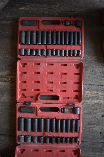 Napa 3/8" drive standard and metric socket sets