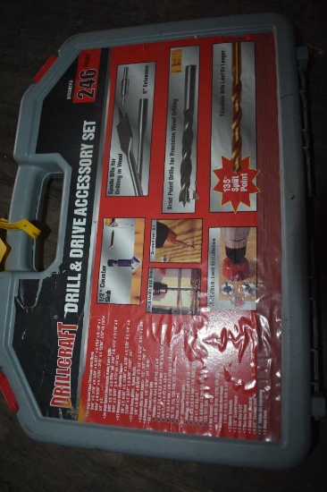 Drill craft drill bit set