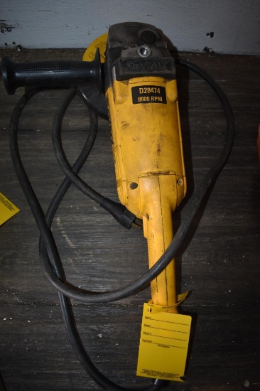 Dewalt 120-volt grinder