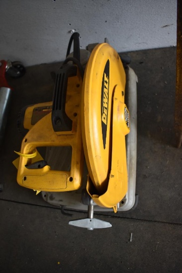 Dewalt 124-volt chop saw