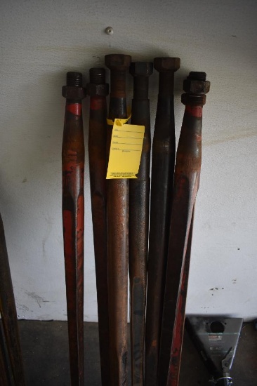 (6) 48" bale spears