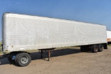 45' portable shop trailer