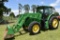 2016 John Deere 6145R MFWD tractor w/loader