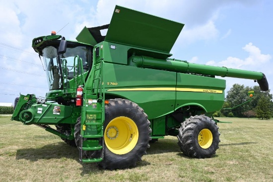 2019 John Deere S780 4wd combine