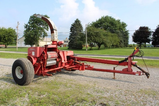 2002 Gehl 1275 pull-type forage harvester