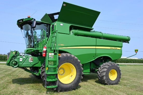 2019 John Deere S780 4wd combine