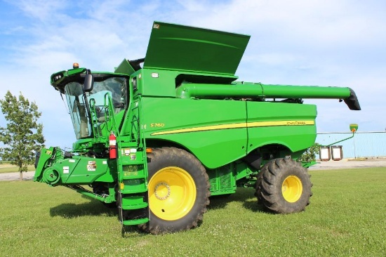 2019 John Deere S760 2wd combine