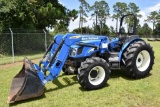 2000 New Holland TN60A MFWD tractor w/loader