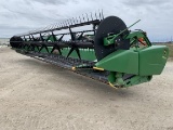 2015 John Deere 640FD 40' flex draper head