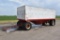 1973 Colt 21' steel/aluminum hopper bottom pup trailer