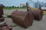 500 gal. fuel tank w/ Bennett electric product pump