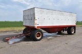 1973 Colt 21' steel/aluminum hopper bottom pup trailer