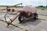 Top Air 500 gal. 3 wheel nurse trailer w/ hyd. pump