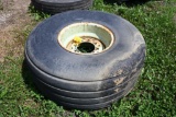 16.5-16.1 tire and 8-hole rim