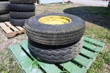 (2) Implement tires