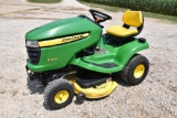 2009 John Deere X300 lawn mower